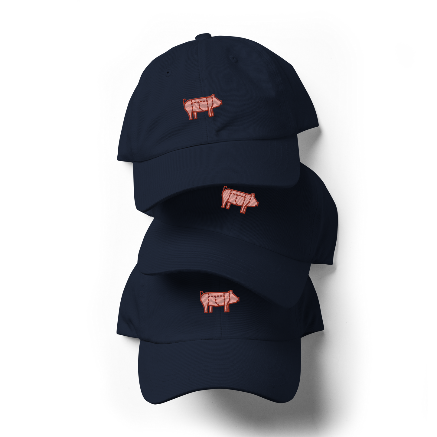 Pink Pig Dad hat