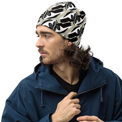 Til Valhalla All-Over Print Beanie