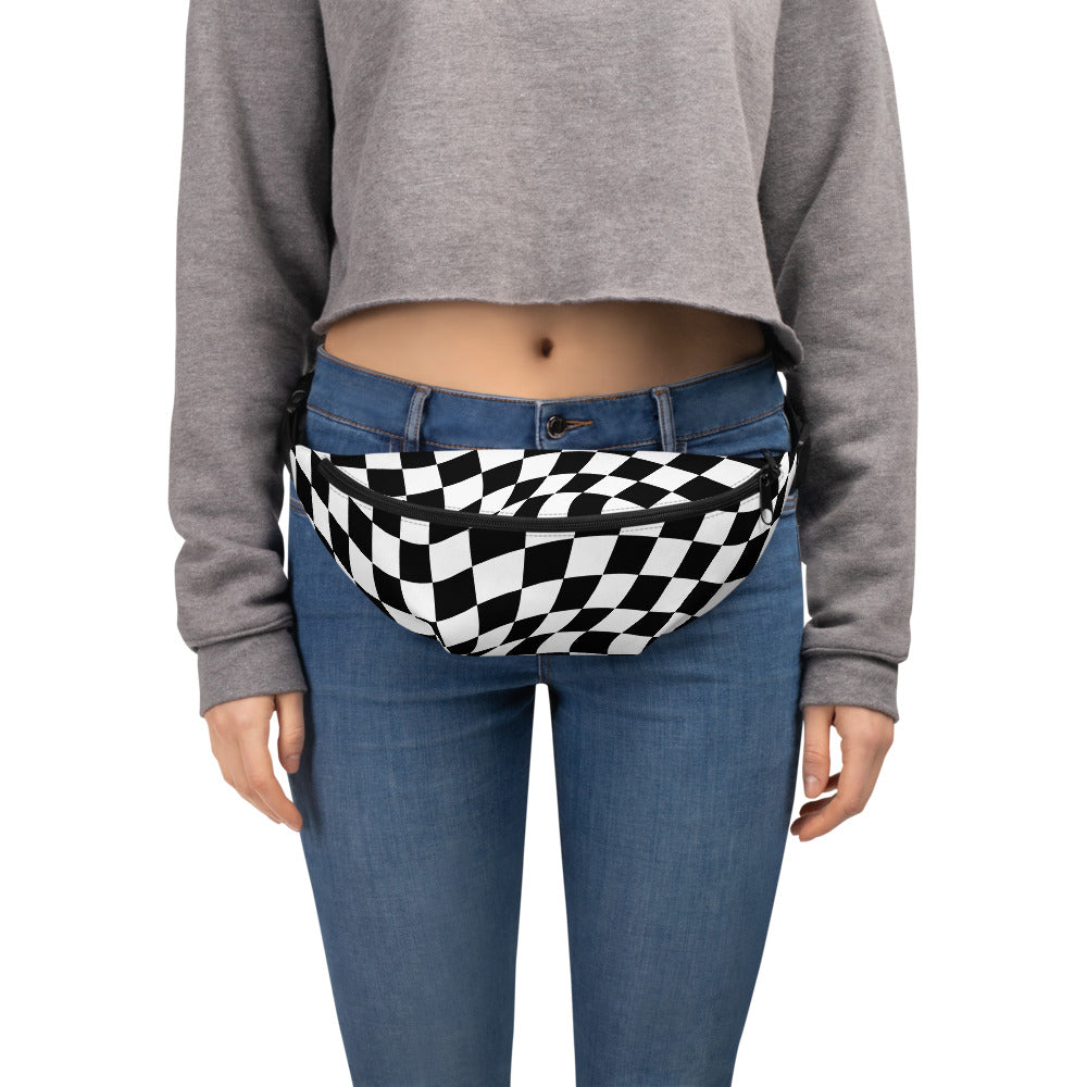 Drunk Checkers Fanny Pack