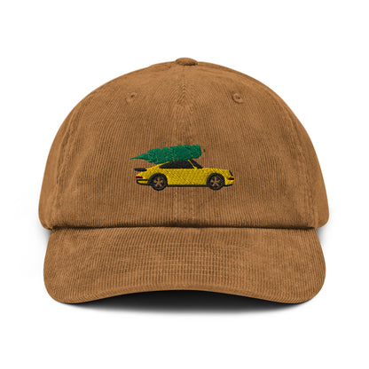 Air Cooled Christmas Tree Corduroy Hat