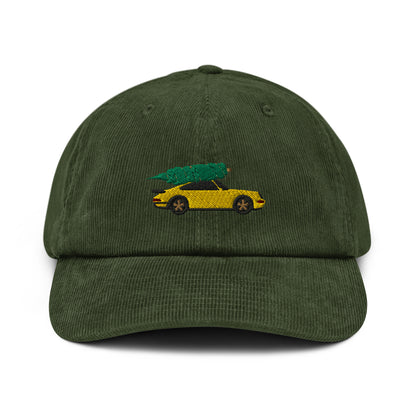 Air Cooled Christmas Tree Corduroy Hat