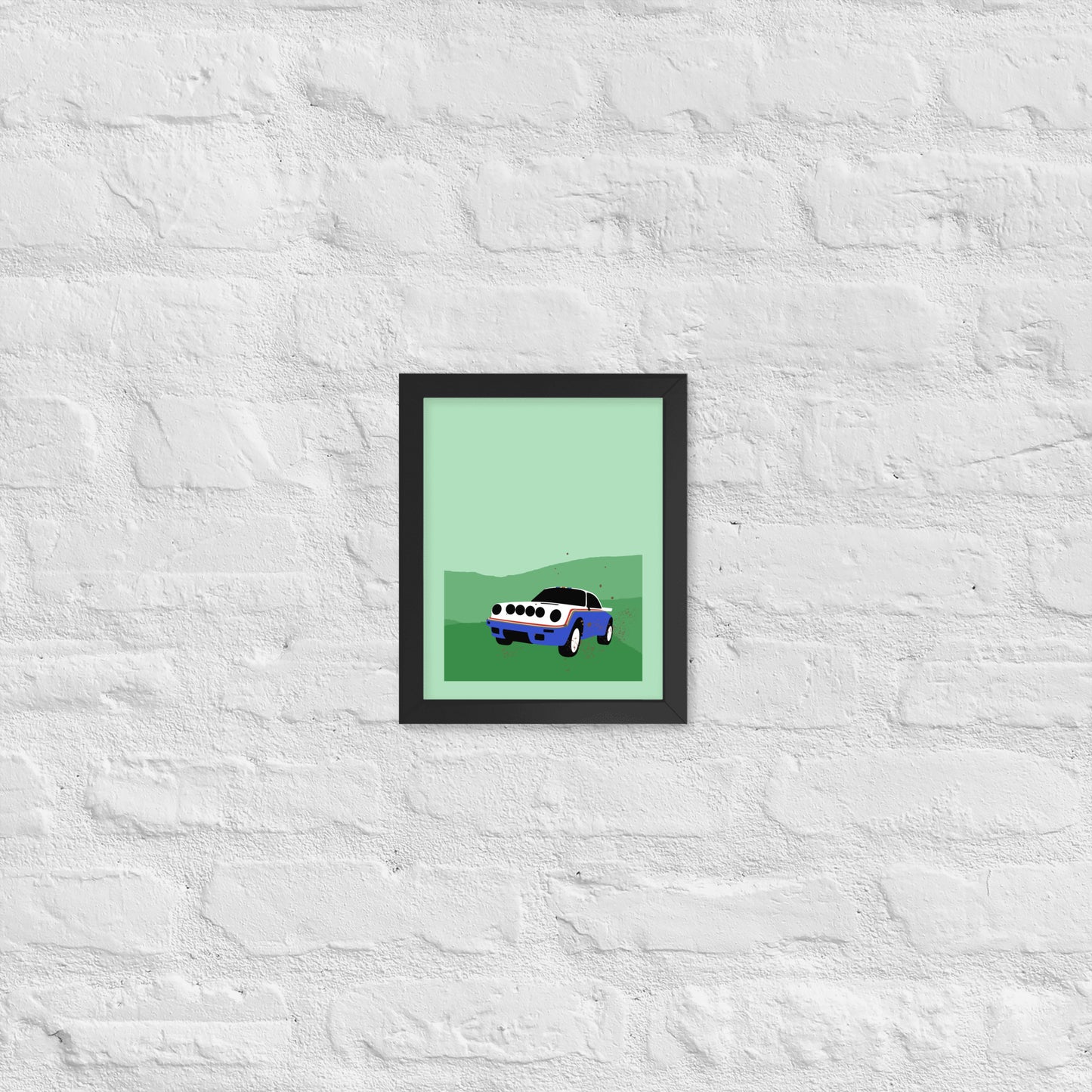 Forest Rally Framed Print