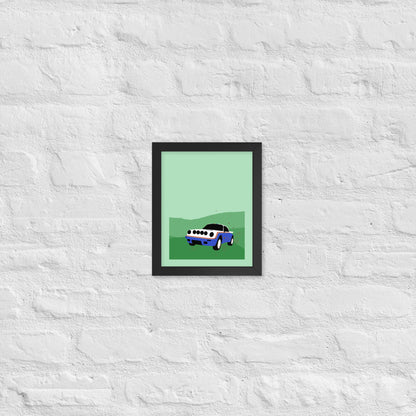 Forest Rally Framed Print