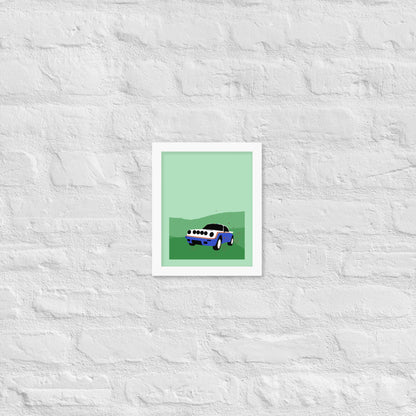 Forest Rally Framed Print