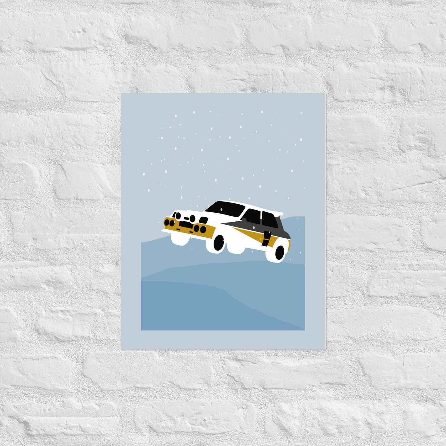 Snow Rally Print