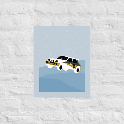 Snow Rally Print