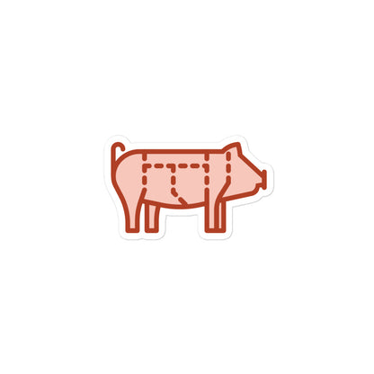 Pink Pig Sticker