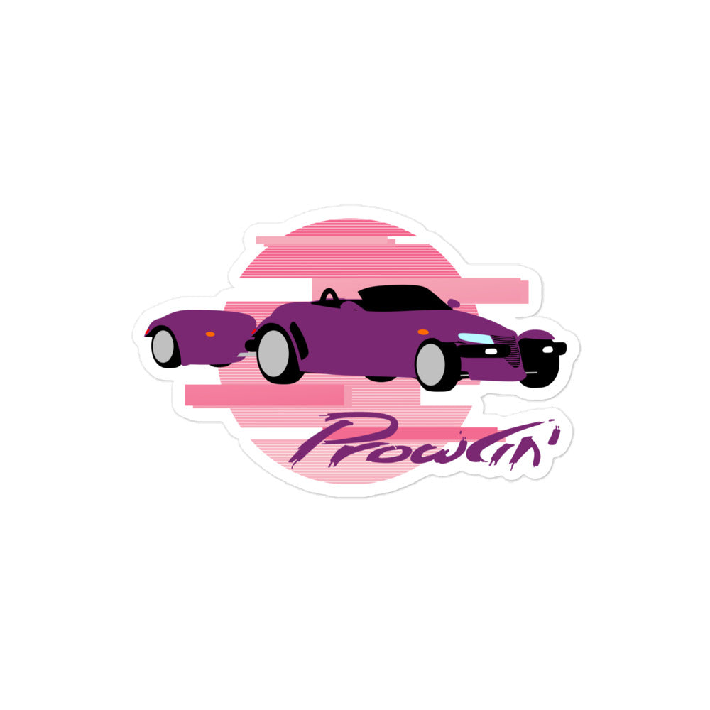 Prowlin Sticker