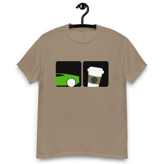 Cars plus Coffee Men's classic tee