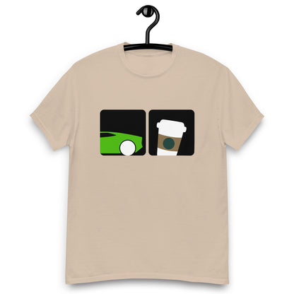 Cars plus Coffee Men's classic tee