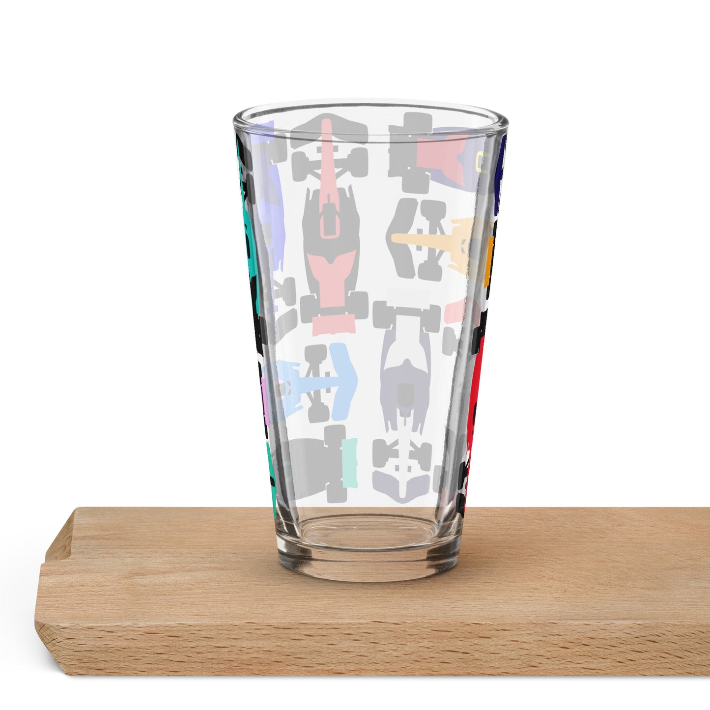 Formula Shaker pint glass