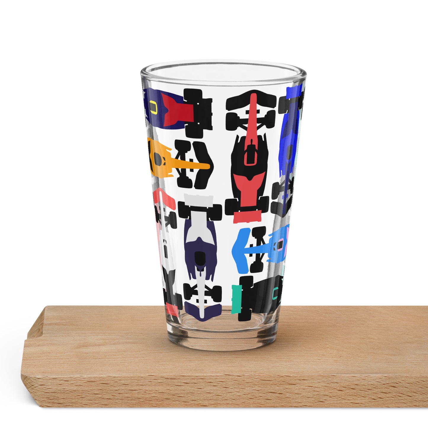 Formula Shaker pint glass