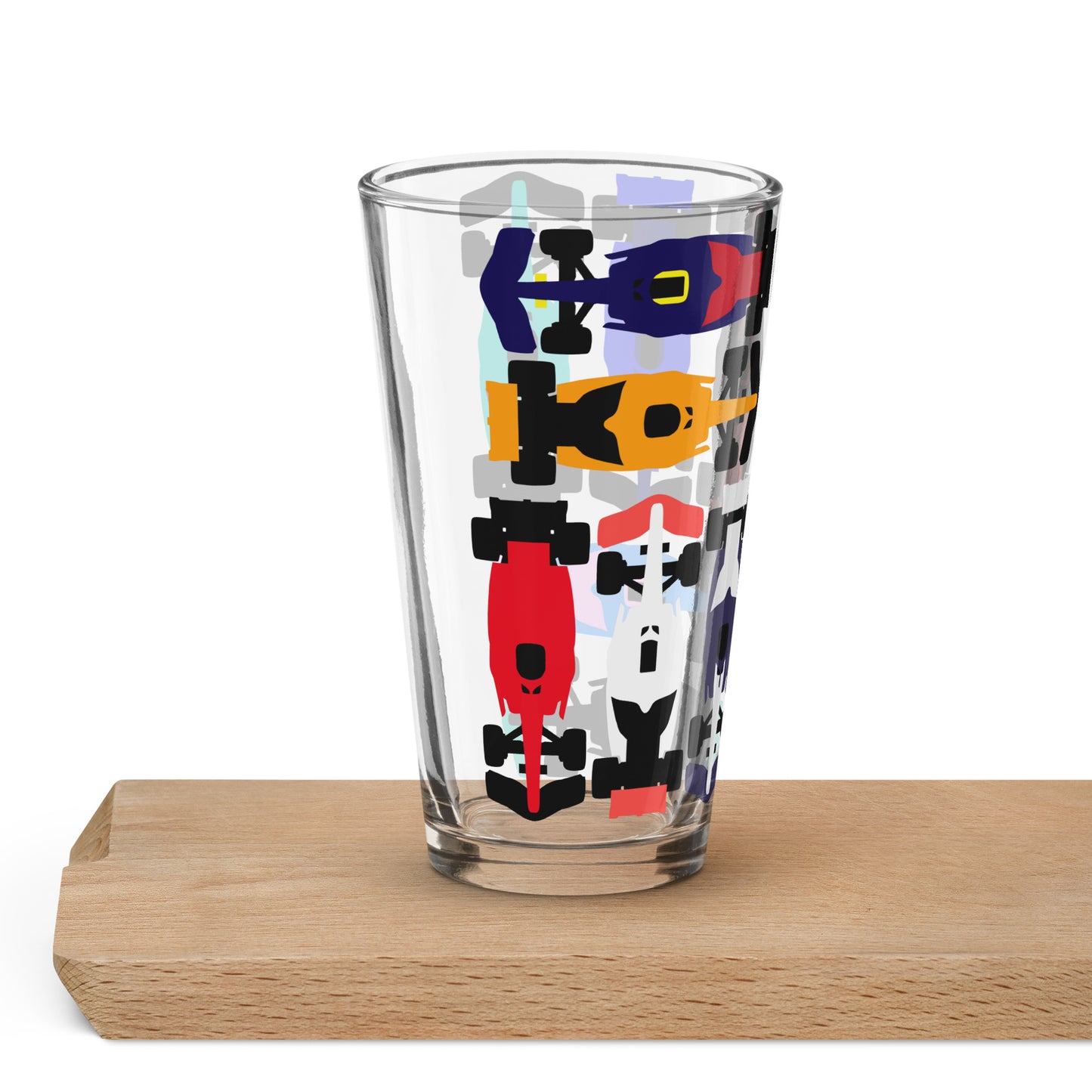 Formula Shaker pint glass