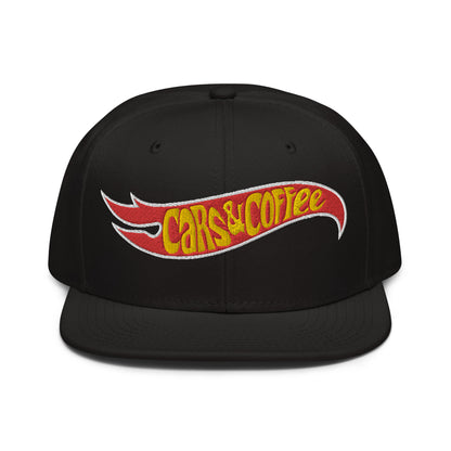 Cars & Coffee Snapback Hat