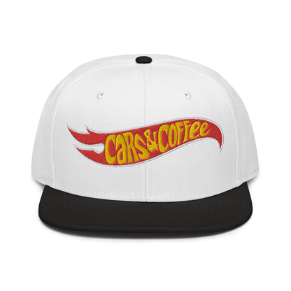 Cars & Coffee Snapback Hat