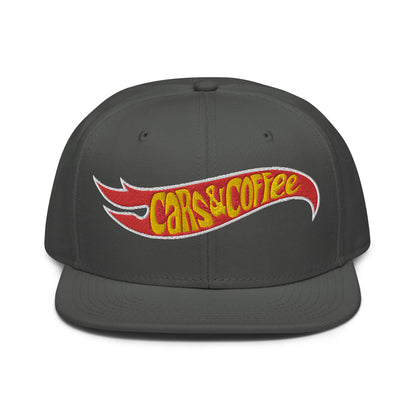 Cars & Coffee Snapback Hat