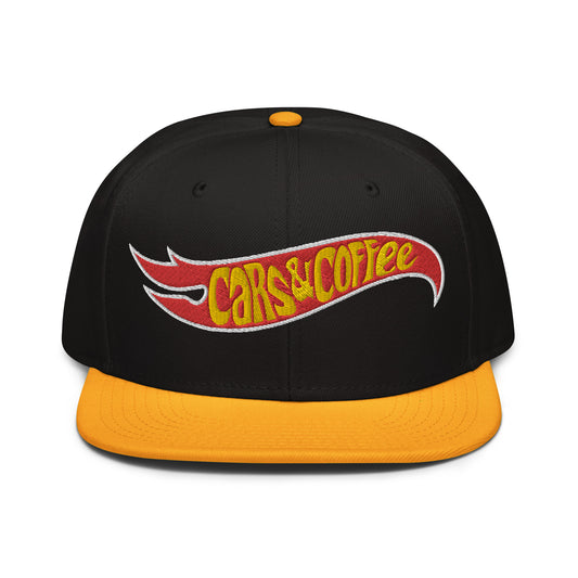 Cars & Coffee Snapback Hat